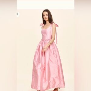 Louise New York The Marie Dress in Tea Rose Pink